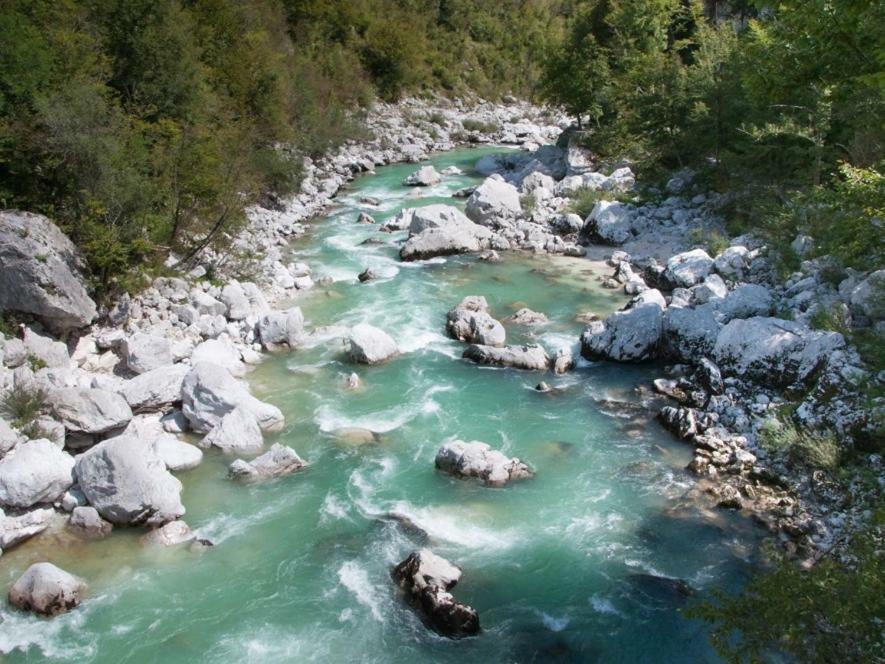 Apartma Matajurc Trnovo ob Soci Buitenkant foto